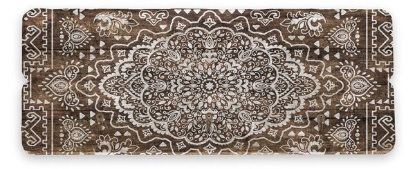 Закачалка за стена от борова дървесина Tierra Bella Mandala, 50 x 20 cm - Surdic