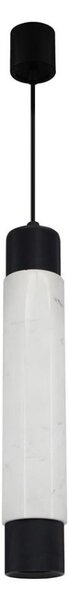 Висящ полилей MARBLE WHITE/BLACK 1xGU10/8W/230V
