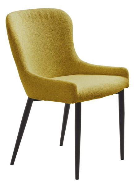 Жълт трапезен стол Ontario - Unique Furniture