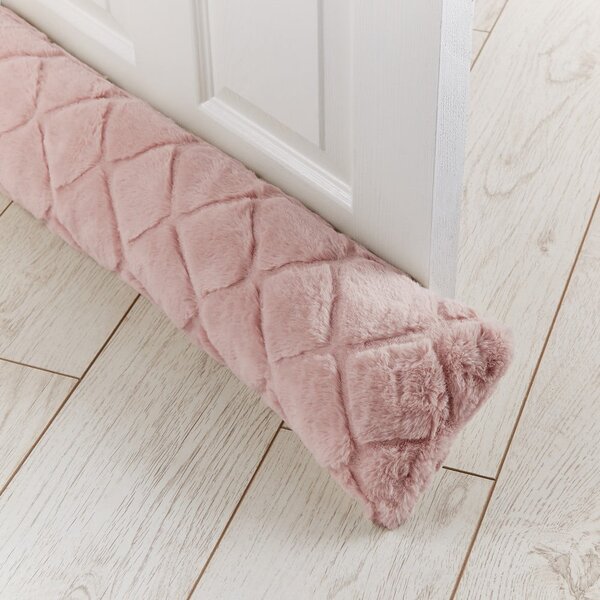 Розово уплътнение за врата 20x90 cm Cosy Diamond – Catherine Lansfield