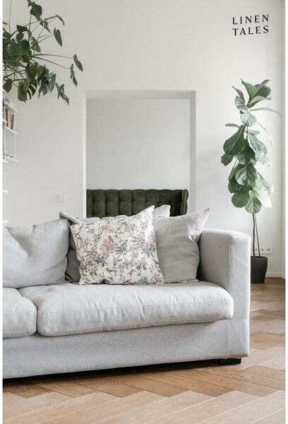 Ленена калъфка за възглавница 50x50 cm Light Grey – Linen Tales