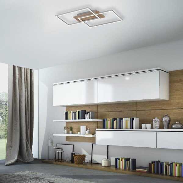 Leuchten Direkt 14018-78 - LED Димируема лампа IVEN 2xLED/15W/230V + д.у