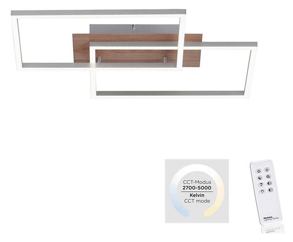 Leuchten Direkt 14018-78 - LED Димируема лампа IVEN 2xLED/15W/230V + д.у
