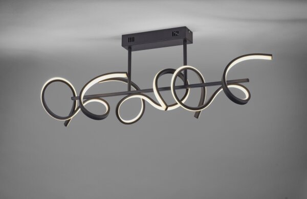 Leuchten Direkt 19032-18 - LED полилей с възможност за регулиране на светлината CURLS 3xLED / 25,8W / 230V