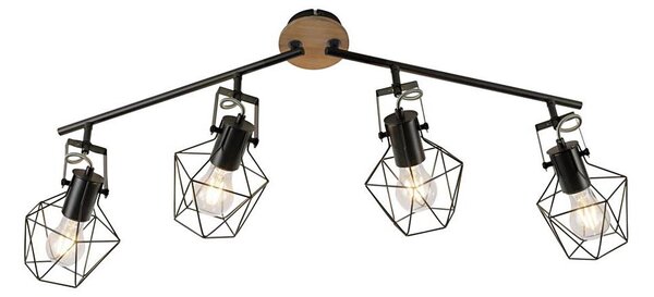 Leuchten Direkt 15674-78 - Прожектор, луна JARO 4xE27/60W/230V