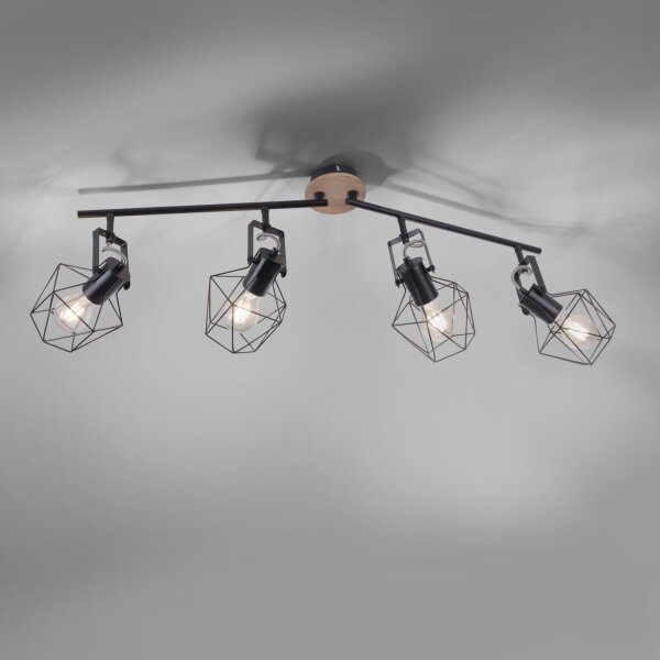 Leuchten Direkt 15674-78 - Прожектор, луна JARO 4xE27/60W/230V
