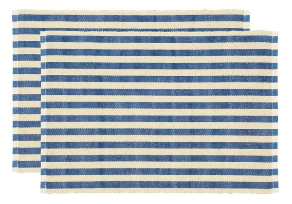 Платнена подложка за хранене 2 бр. 33x48 cm Statement Stripe - Södahl