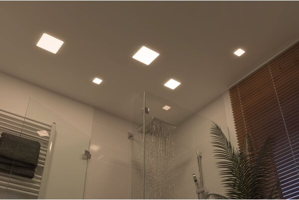 Paulmann 92393 - LED/4,5W IP44 Плафон за вграждане за баня VARIFIT 230V
