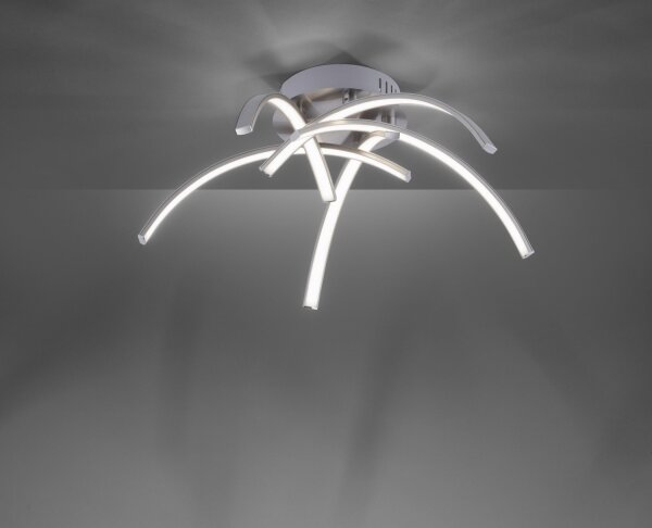 Leuchten Direkt 15340-55 - LED Полилей за повърхностен монтаж VALERIE 5xLED/3,7W/230V