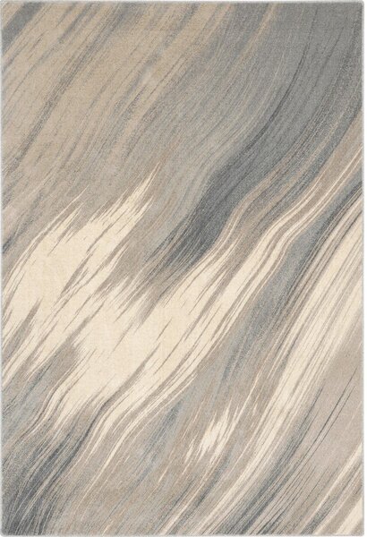 Кремав вълнен килим 133x180 cm Haze - Agnella