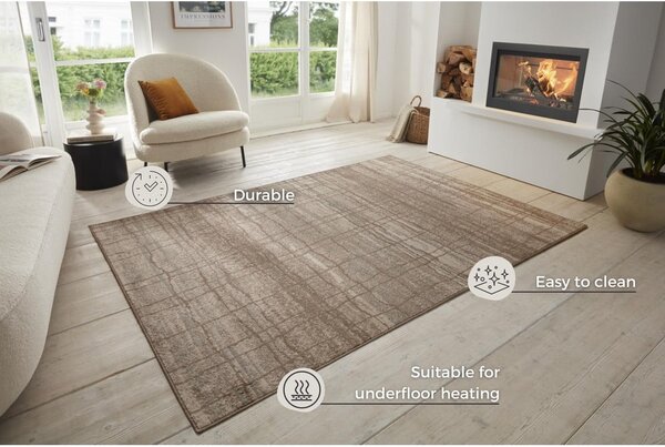 Кафяв/бежов килим 80x120 cm Terrain – Hanse Home