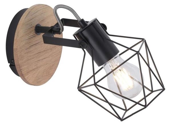 Leuchten Direkt 15671-78 - Стенен спот JARO 1xE27/60W/230V