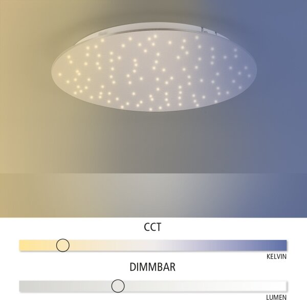 Leuchten Direkt 14673-55 - LED Димируема лампа SPARKLE LED/18W/230V + д.у