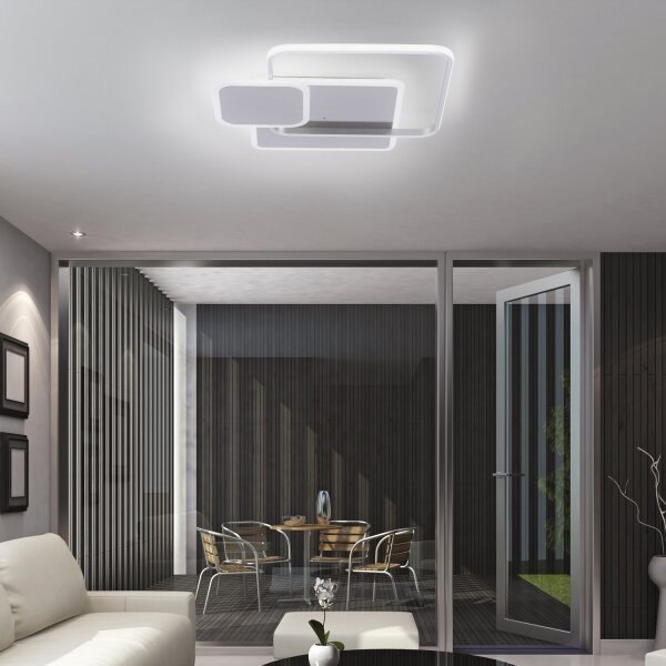 Paul Neuhaus 8319-55 - LED Димируема лампа за таван EMILIO LED/53W/230V + дистанционно