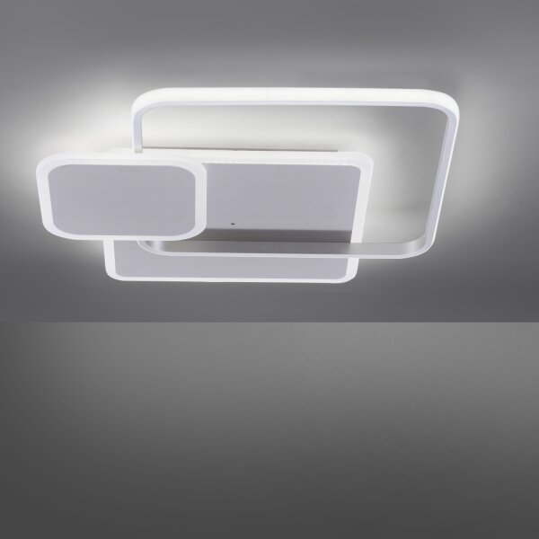 Paul Neuhaus 8319-55 - LED Димируема лампа за таван EMILIO LED/53W/230V + дистанционно