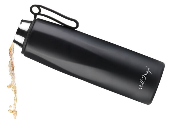 Черен термос 500 ml Fuori – Vialli Design