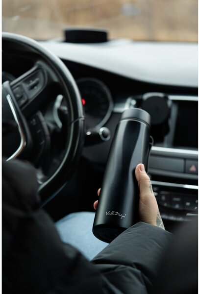 Черен термос 500 ml Fuori – Vialli Design