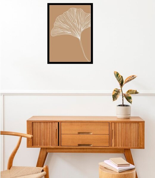 Постер 29x41 cm Gingko – Veronika Boulová