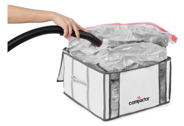 Вакуумна подсилена текстилна кутия за съхранение на дрехи 42x25x25 cm Life – Compactor