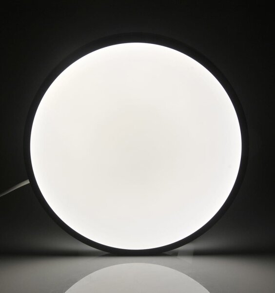 LED Лампа за таван KERN LED/15W/230V черна