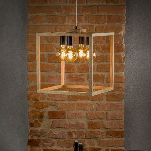 Spot-Light 61540474 - Пендел KAGO 4xE27/60W/230V