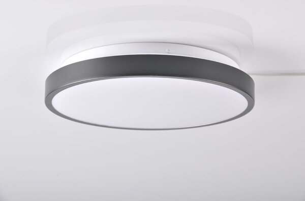 LED Лампа за таван KERN LED/15W/230V черна