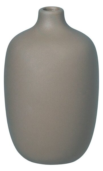 Сива керамична ваза, височина 12 cm Ceola - Blomus