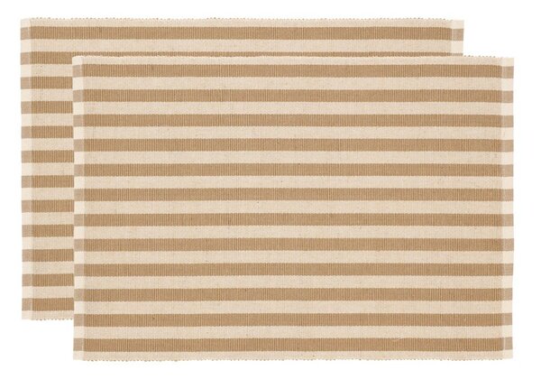 Платнена подложка за хранене 2 бр. 33x48 cm Statement Stripe - Södahl