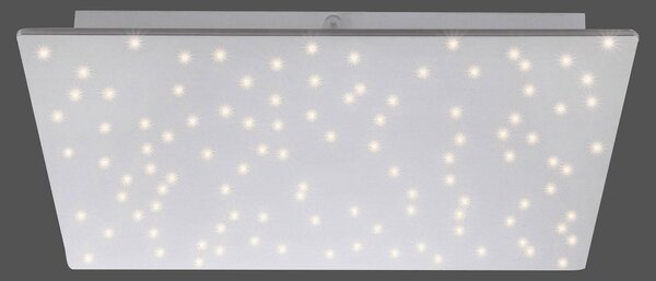 LED таванна лампа Sparkle CCT dim стомана 45x45cm