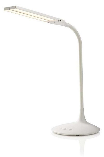 Nedis LTLG3M1WT4 - LED регулируема настолна лампа LED/6W/5V 2200 mAh бяла