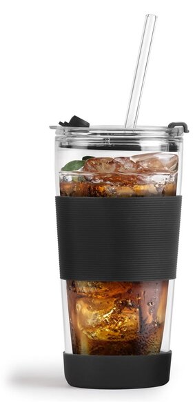 Черна термочаша 600 ml Fuori – Vialli Design