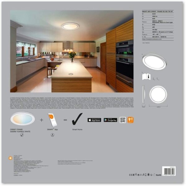 Ledvance - LED Димируема лампа SMART+ FRAME LED/32W/230V Wi-Fi