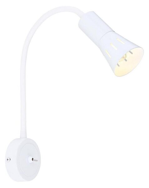 Гъвкава лампа ARENA 1xE14/40W/230V бяла