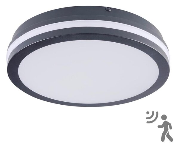 Kanlux 33345 - Екстериорна LED лампа със сензор BENO LED/24W/230V 4000K IP54