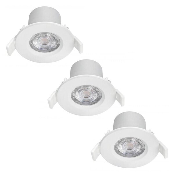 Philips - К-кт 3бр. LED димируеми лунички за баня LED/5W/230V 2700K IP65