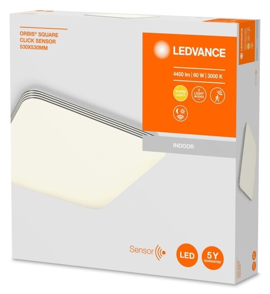 Ledvance - LED Плафон със сензор ORBIS LED/60W/230V 3000K