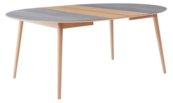 Допълнителни чинии за маса за хранене 2 бр. в дъб 135x48 cm Mezza - Hammel Furniture