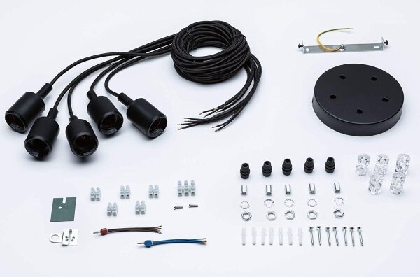 Paulmann 50389 - Пендел NEORDIC 5xE27/20W/230V паяк