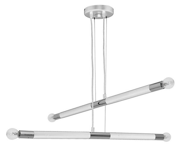 Висящ полилей BASTONE WHITE 4xE14/40W/230V