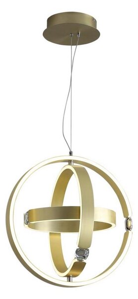 LED Кристален висящ полилей SIRIUS LED/80W/230V