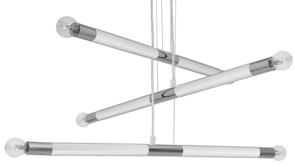Висящ полилей BASTONE WHITE 6xE14/40W/230V