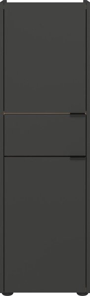 Антрацитен висок шкаф за баня 34x111 cm Forano – Germania