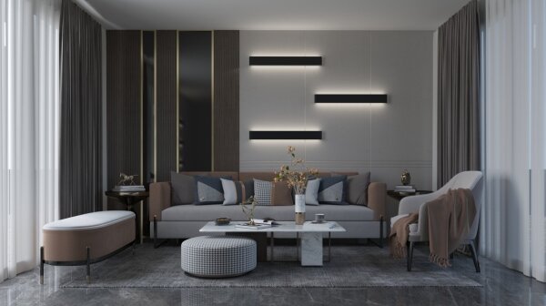 Immax NEO 07137-B - LED SMART Димируема лампа LINEA LED/40W/230V + д.у. 76 см