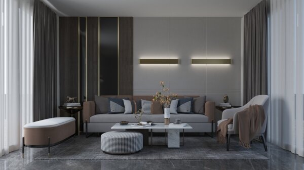 Immax NEO 07137-G - LED SMART Димируема лампа LINEA LED/40W/230V + д.у. 76 см