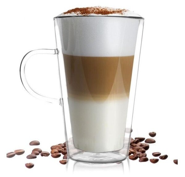 Двустенна чаша Amo Latte, 320 ml - Vialli Design