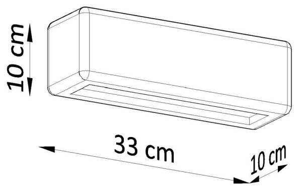 Аплик SUBANI 1xE27/60W/230V