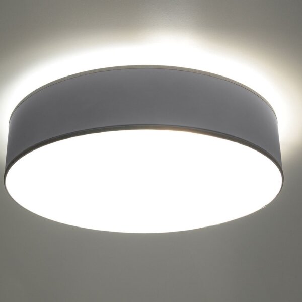Sollux SL.0918 - Плафон ARENA 4xE27/60W/230V сив
