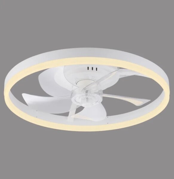 JUST LIGHT. 14624-16 - LED таванен вентилатор с осветление RITA LED/22W/230V + дистанционно управление