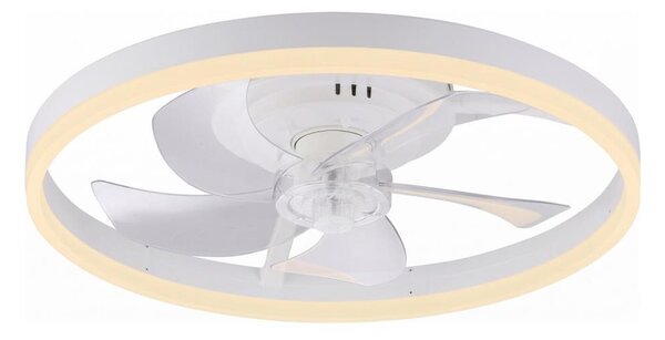 JUST LIGHT. 14624-16 - LED таванен вентилатор с осветление RITA LED/22W/230V + дистанционно управление