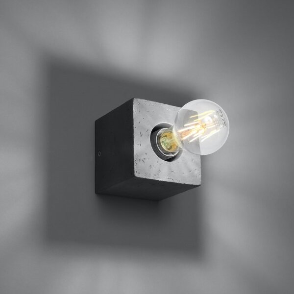 Стенна лампа ABEL 1xE27/60W/230V бетон